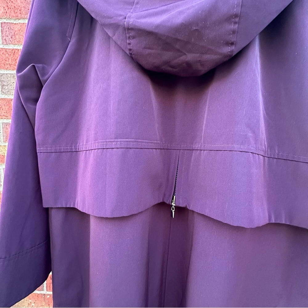 Fleet Street Trench Coat Full Length Maxi Outerwear Detach Liner Cape Hood 10 - Picture 11 of 17